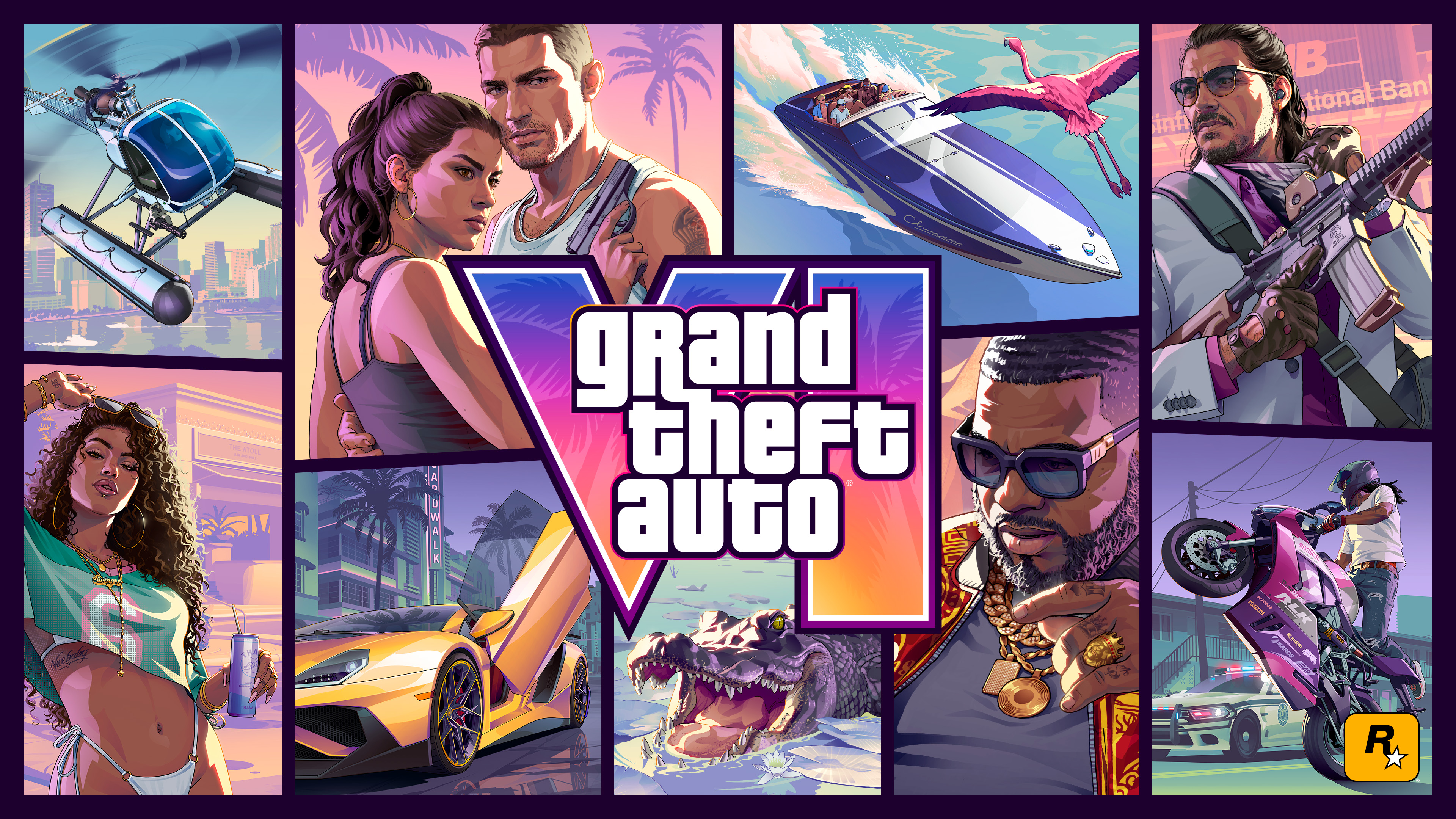 Arte oficial de capa de GTA VI